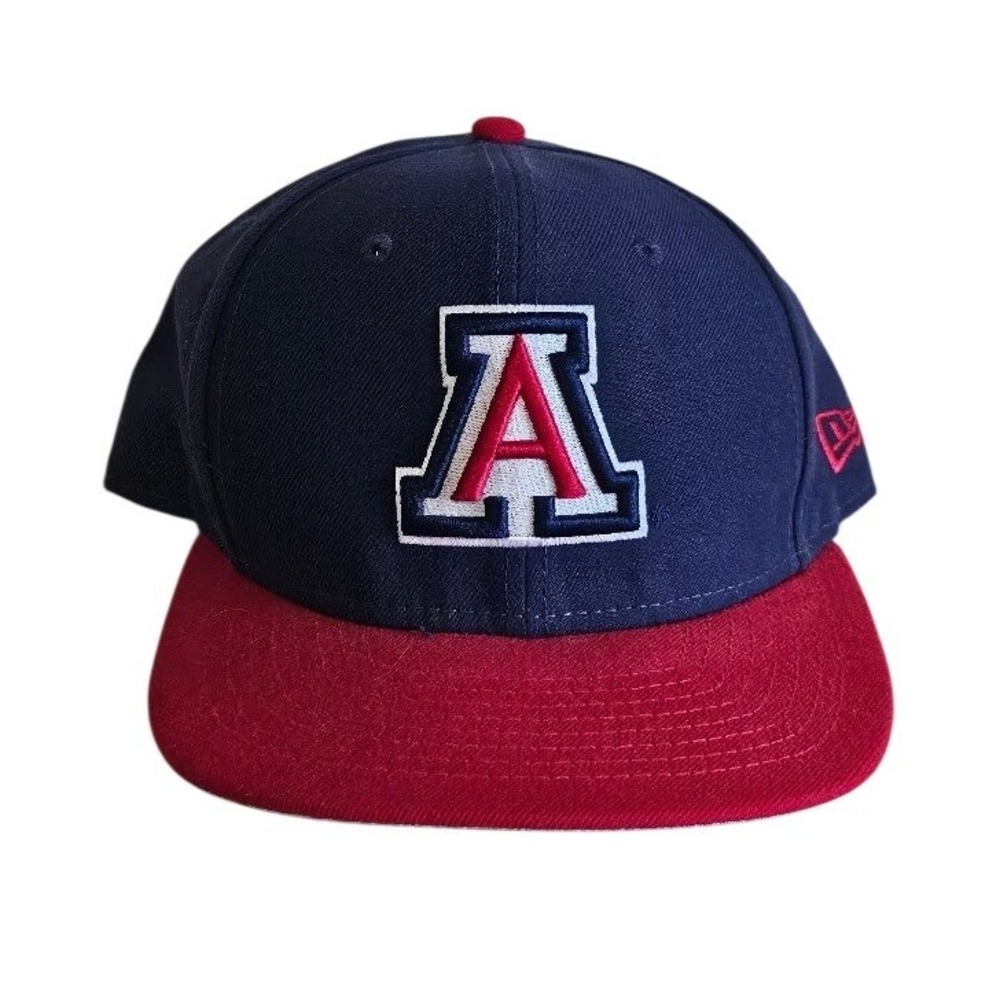 New Era 9FIFTY Arizona Wildcats Snapback Hat Navy Red Mens OSFM Cap